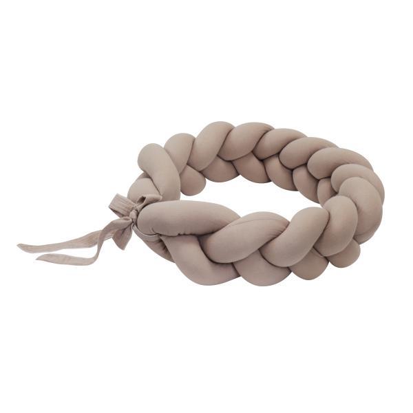 Treccia Paracolpi Per Mini Culla E Cesta Tortora