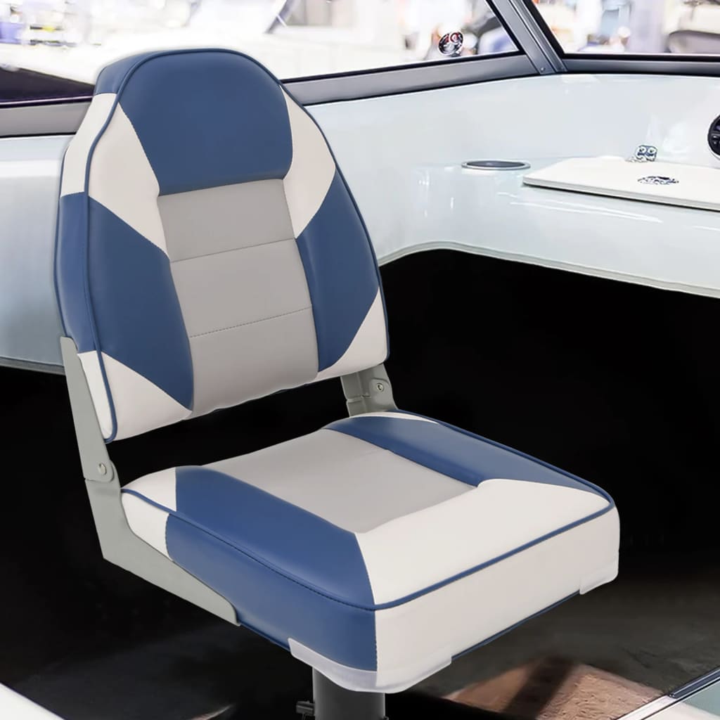 Sedili Barca Con Supporto 2pz Altezza Regolabile Girevole 360°