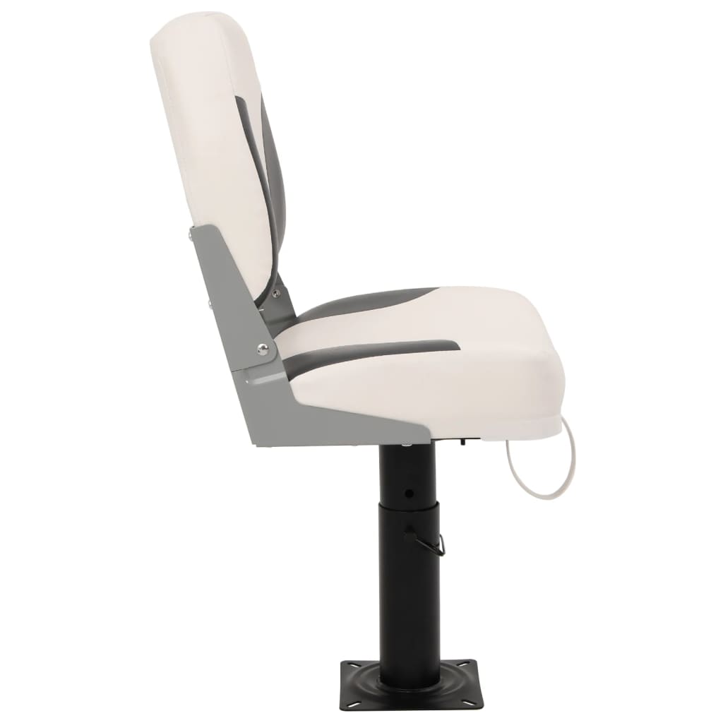 Sedile Per Barca Con Supporto Altezza Regolabile Girevole 360° - Image 5