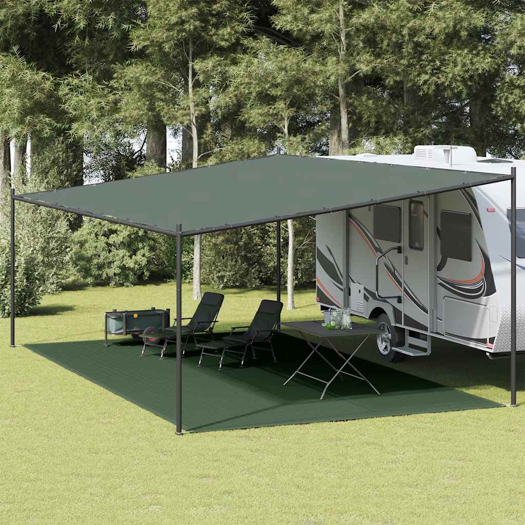 Tappeto Da Tenda 400x600 Cm Verde Scuro
