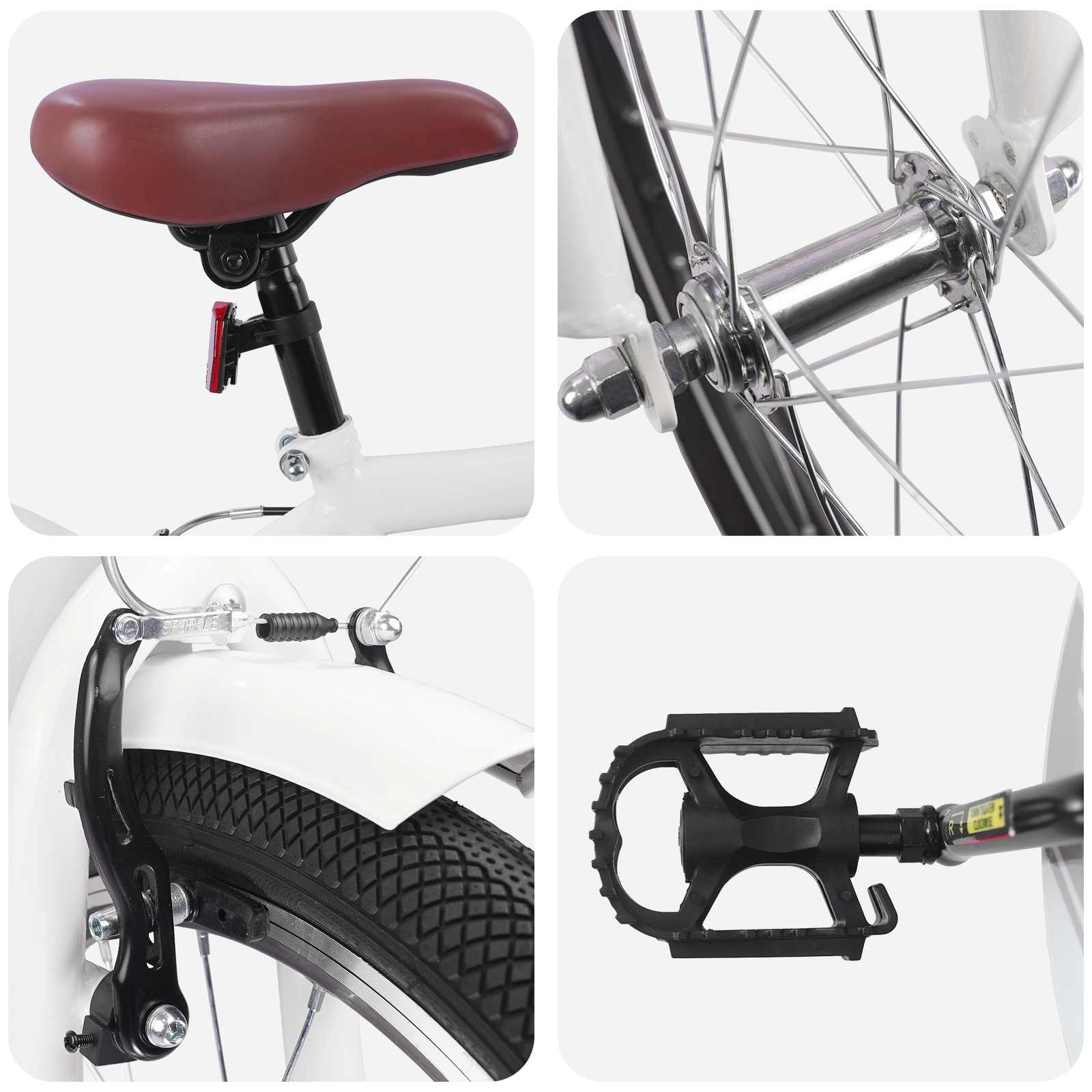 Bicicletta Per Bambini 18 Pollici Per Bambini Dai 5 Ai 7 Anni - Image 4