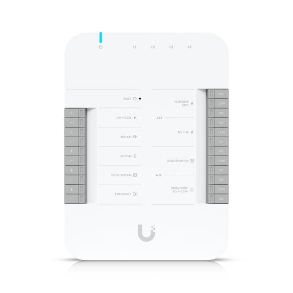 Ubiquiti A single-door mechanism that provides complete entry and exit control via connected Access Readers.