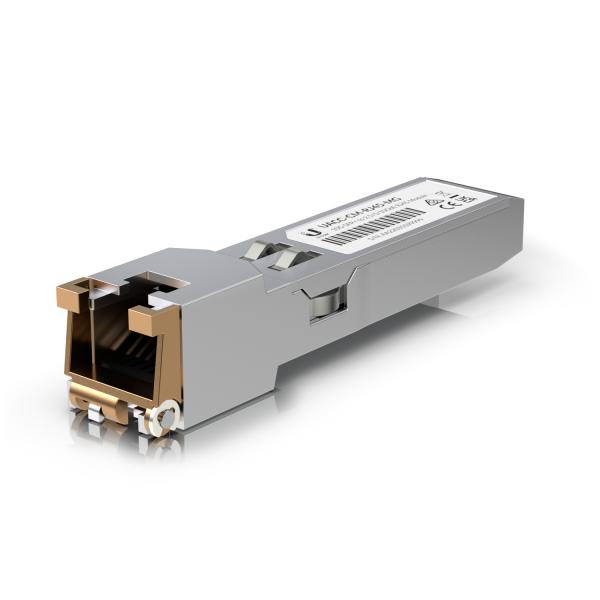 Ubiquiti UACC-CM-RJ45-MG modulo del ricetrasmettitore di rete Rame 10000 Mbit/s SFP+ (Ubiquiti Networks UACC-CM-RJ45-MG network transceiver module Copper 1000 Mbit/s RJ-45)