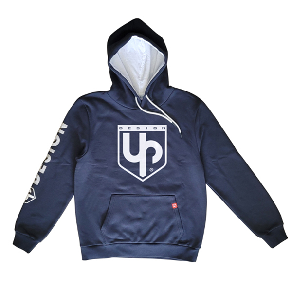 FELPA UP DESIGN CON CAPPUCCIO (TAGLIA M)