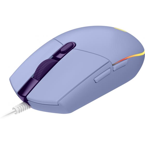 Logitech G G102 Lightsync mouse Gaming Mano destra USB tipo A 8000 DPI (Logitech Gaming Mouse G102 LIGHTSYNC -)