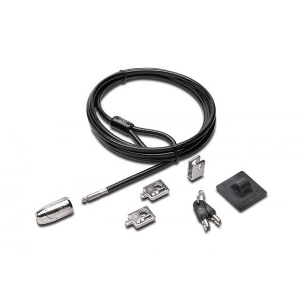 Kensington Kit di bloccaggio 2.0 per desktop e periferiche - Con chiave supervisore (Kensington K64425EUS Desktop & Peripherals Locking Kit 2.0 - Single Keyed)