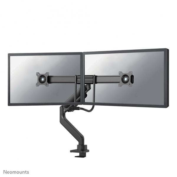 Neomounts DS75-450BL2 Braccio per monitor 17-32 - molla a gas - Topfix - 180°-stop (NEOMOUNTS BY NEWSTAR SCREEN DES - MOUNT 2 SCREENS[TOPFIX CLAMP GRO)