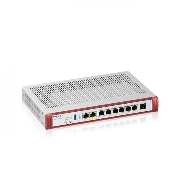 Zyxel USGFLEX200HP firewall [hardware] 5 Gbit/s (Zyxel ZyWALL USG FLEX 200HP - Firewall - con Pacchetto sicurezza della durata di 1 anno - 1GbE, 2.5GbE - gestito da cloud)