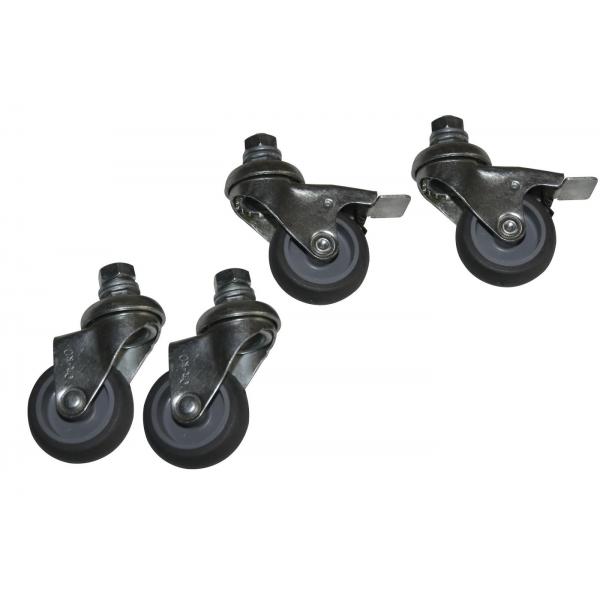 Lanview RAX111 porta accessori (WALL TYPE CASTOR GROUP, M10 - PIN 1set= 4pcs. - Warranty: 60M)