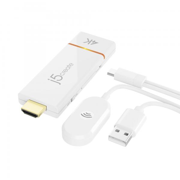 j5create JVAW76-N Adattatore per display wireless 4K HDMI™ ScreenCast (J5CREATE SCREENCAST 4K WL ADAPTER)