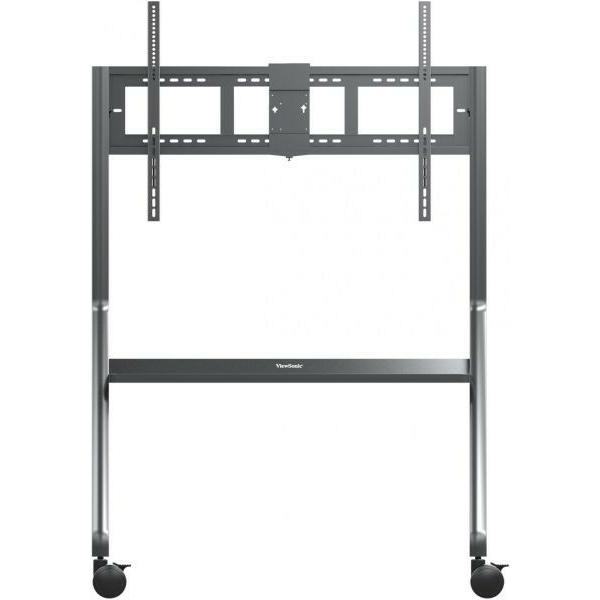 Viewsonic VB-STND-009 Supporto per display espositivi 2,67 m [105] Nero, Argento (VB-STND-009 IFP CDE SLIM MOBILE - CART SUPPORTS VESA PATTERNS FROM)
