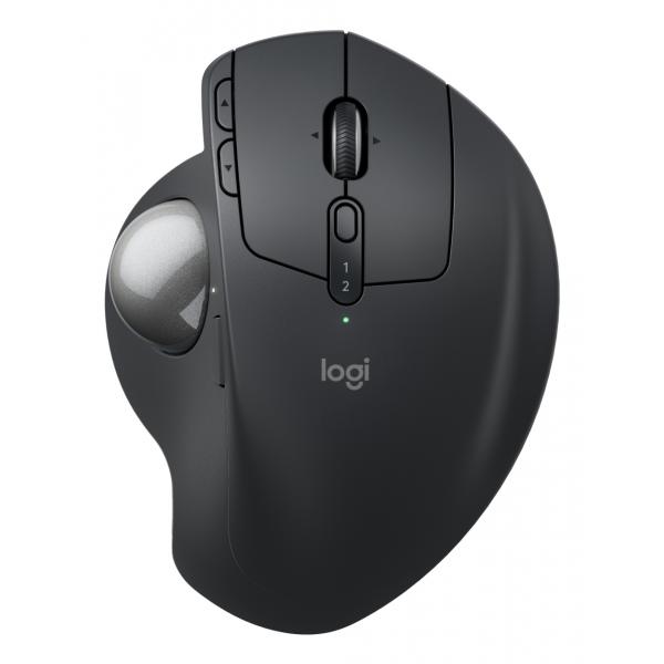 Logitech MX Ergo S (MX ERGO S Trackball, wireless - black - Warranty: 12M)