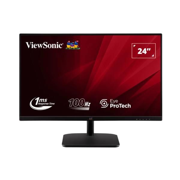Viewsonic Value Series VA2432-MHD-3 Monitor PC 61 cm [24] 1920 x 1080 Pixel Full HD LED Nero (ViewSonic VA2432-MHD-3 - LED monitor - 24 [23.8 viewable] - 1920 x 1080 Full HD [1080p] @ 75 Hz - IPS - 2