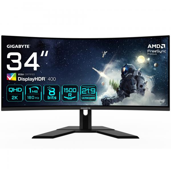 GIGABYTE 34 VA MONITOR SPK CURV G34WQCP