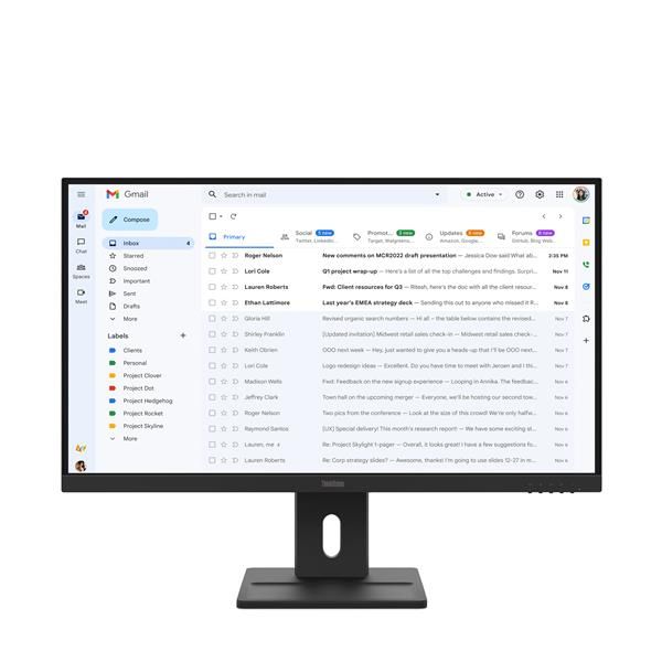 Lenovo ThinkVision E27-40 Monitor (Lenovo ThinkVision E27-40/FHD/IPS/DP/Speaker 27''. WARRANTY: 3YR CCR)