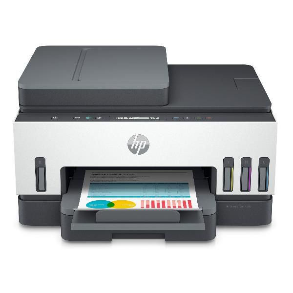 HP Smart Tank 7305 Wireless All-in-One Colore Stampante, Stampa fronte/retro; fotocopiatrice, scanner (HP Smart Tank 7305 All-in-One - Stampante multifunzione - colore - ink-jet - ricaricabile - Lett