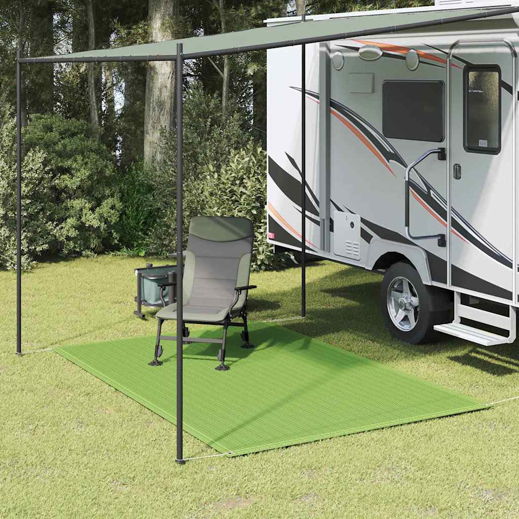 Tappeto Da Tenda Verde Chiaro 200x300 Cm Hdpe