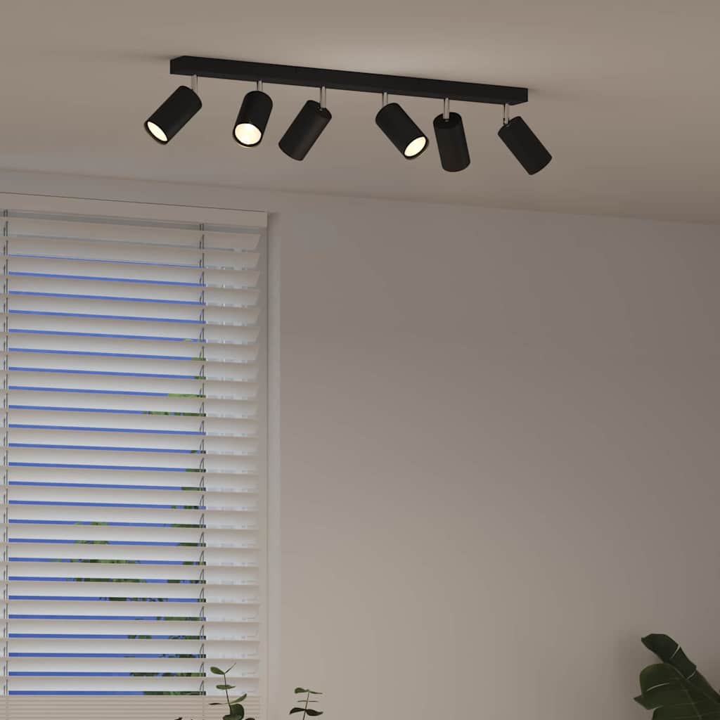 Faretto Da Soffitto Nero 73 X 6 X 16 Cm Metallo - Image 4