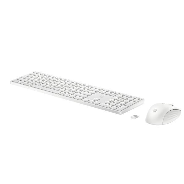 HP Combo tastiera e mouse wireless 650 (650 Wireless Keyboard and M - Warranty: 3M)