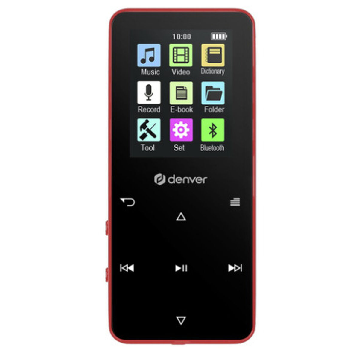 Riproduttore Mp4 Denver Electronics MP-1830r 1,8" 8 Gb Bluetooth Rosso
