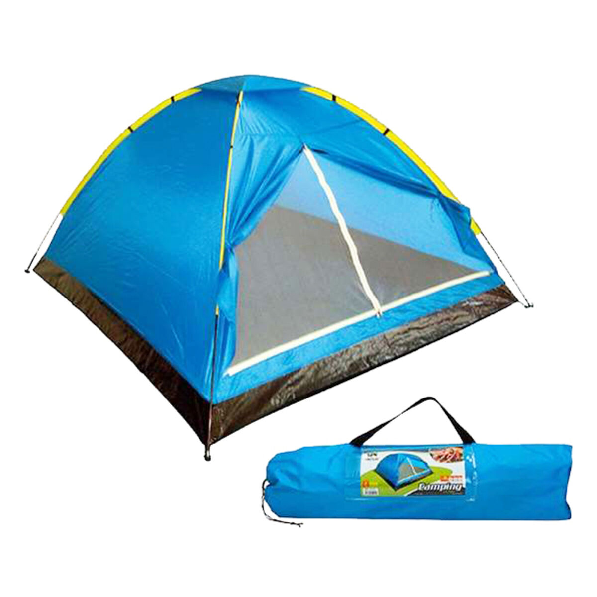 Tenda Da Campeggio Dome Colorbaby Azzurro