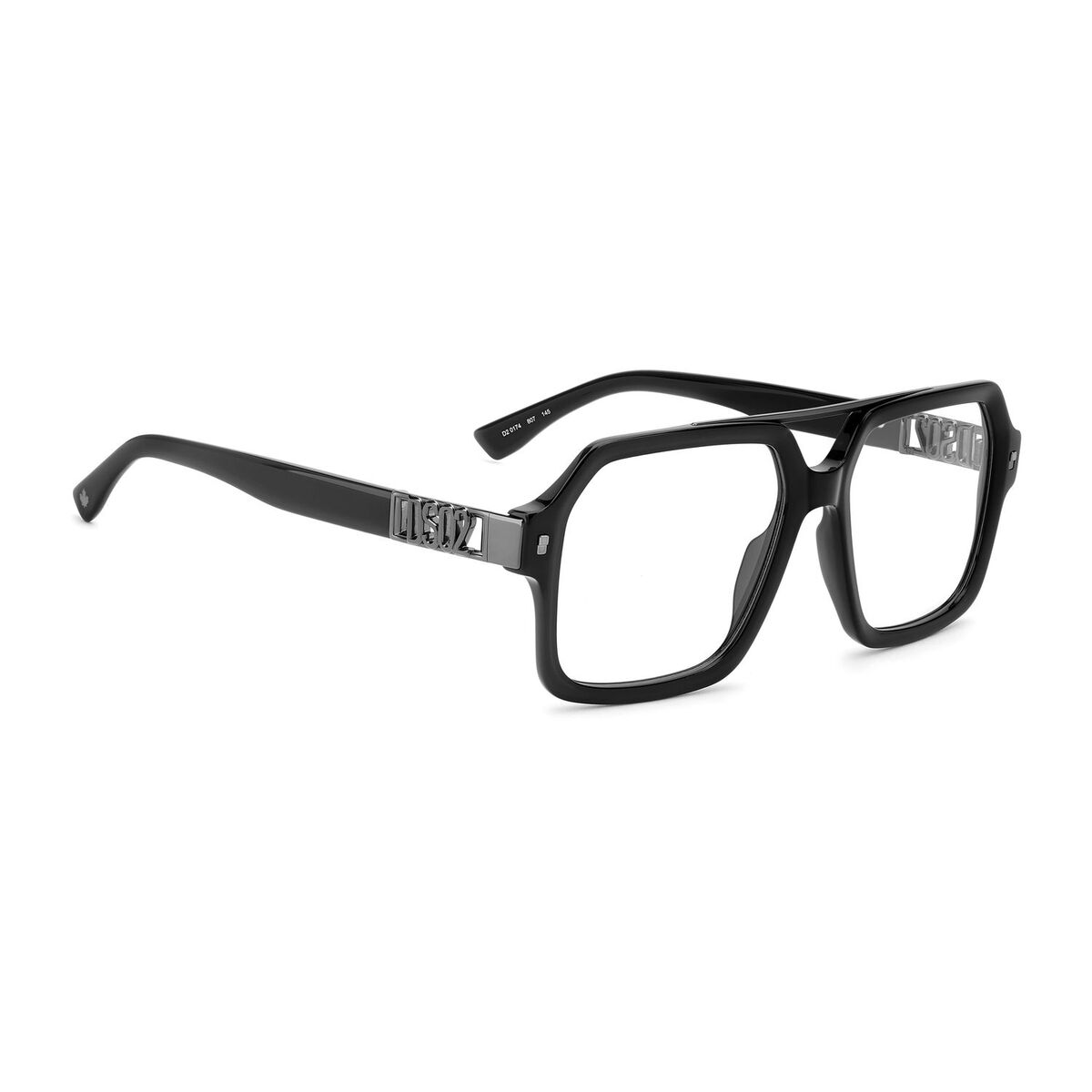 Montatura Per Occhiali Uomo Dsquared2 D2 0174 5580717 Nero - Image 3