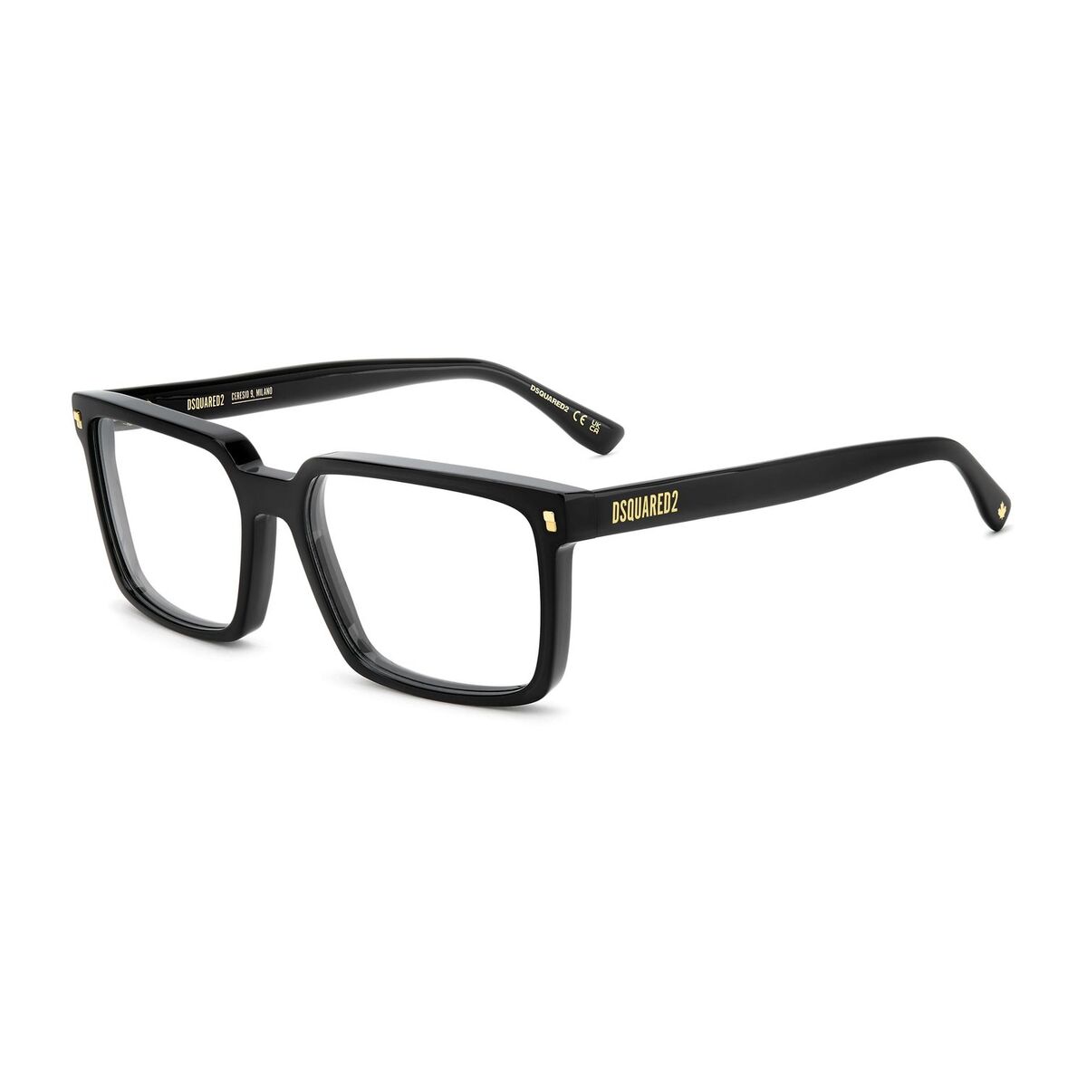 Montatura Per Occhiali Uomo Dsquared2 D2 0183 5780717 Nero