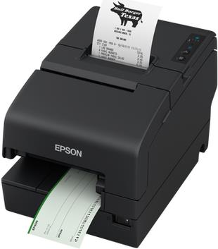 Epson TM-H6000vi, Cutter, Micr, Usb, Rs232, Ethernet, Opos, Schwarz MehrstationeN-Drucker, Thermodirekt, Nadeldruck, 7 Punkte/mm (180 Dpi), Medienbre