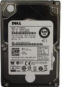 Dell Festplatte 600 Gb Sas 6gb/s 10.000 U/min 2,5 Zoll 20tpj