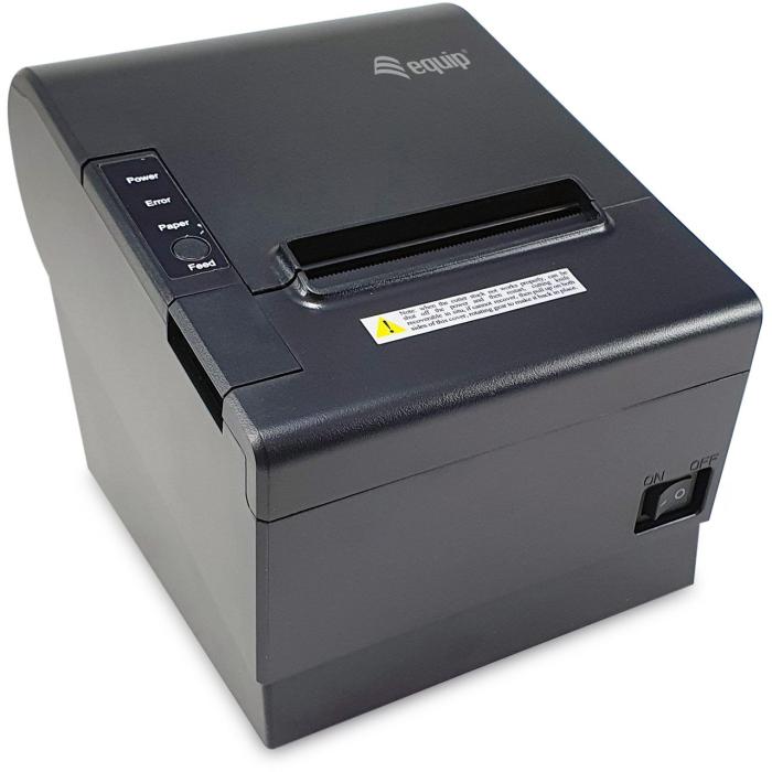 Equip Thermodrucker 58/80mm Usb/ethernet/serial/+ Schwarz - PoS-Drucker - Thermotransferdruck (351005)