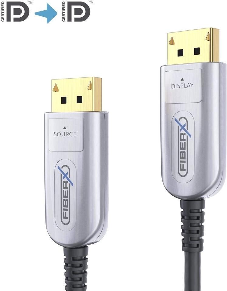 Purelink FX-I260-010 Fiberx Serie - 8k Displayport 2.0 Aoc Glasfaserkabel, 10 M (fX-I260-010)