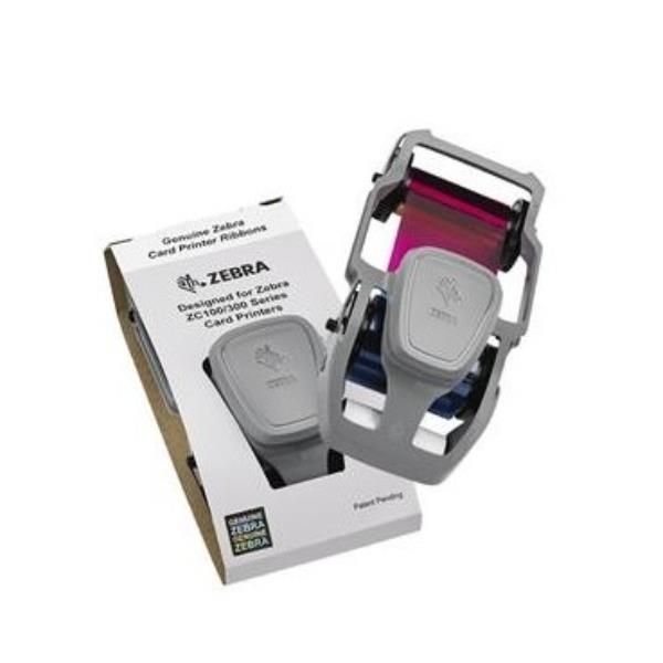 Zebra 800300-564EM nastro per stampante 200 pagine Ciano, Magenta, Giallo (RIBBON COLOR-YMCKLL 200 IMAGES - ZC300 EMEA)