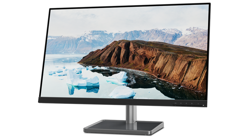 Lenovo L27M-30 68,60cm (27")  Full Hd Ips Monitor 1920x1080 75 Hz Amd Freesync SchwarZ-Silber