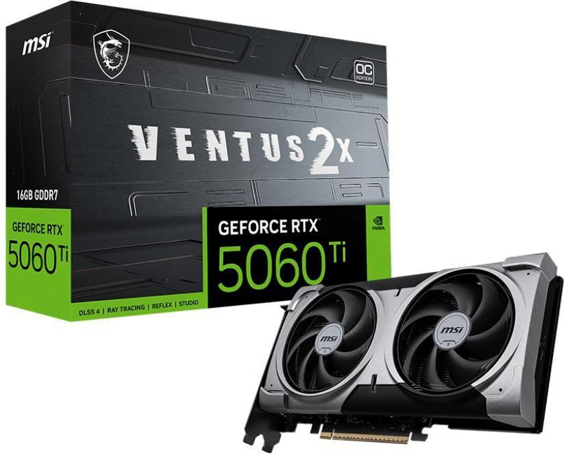 Msi Ventus Geforce Rtx 5060 Ti Gddr7 (g506T-16v2cp)