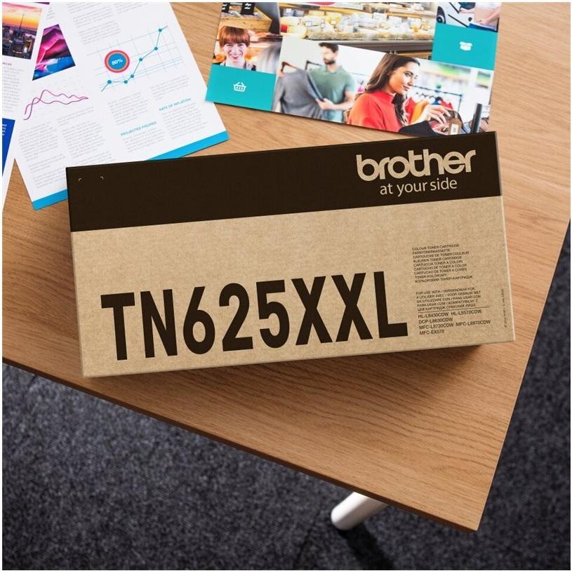 Brother TN-625xxlm Toner Magenta (6.500 Seiten Iso/iec 19798) (tn625xxlm)