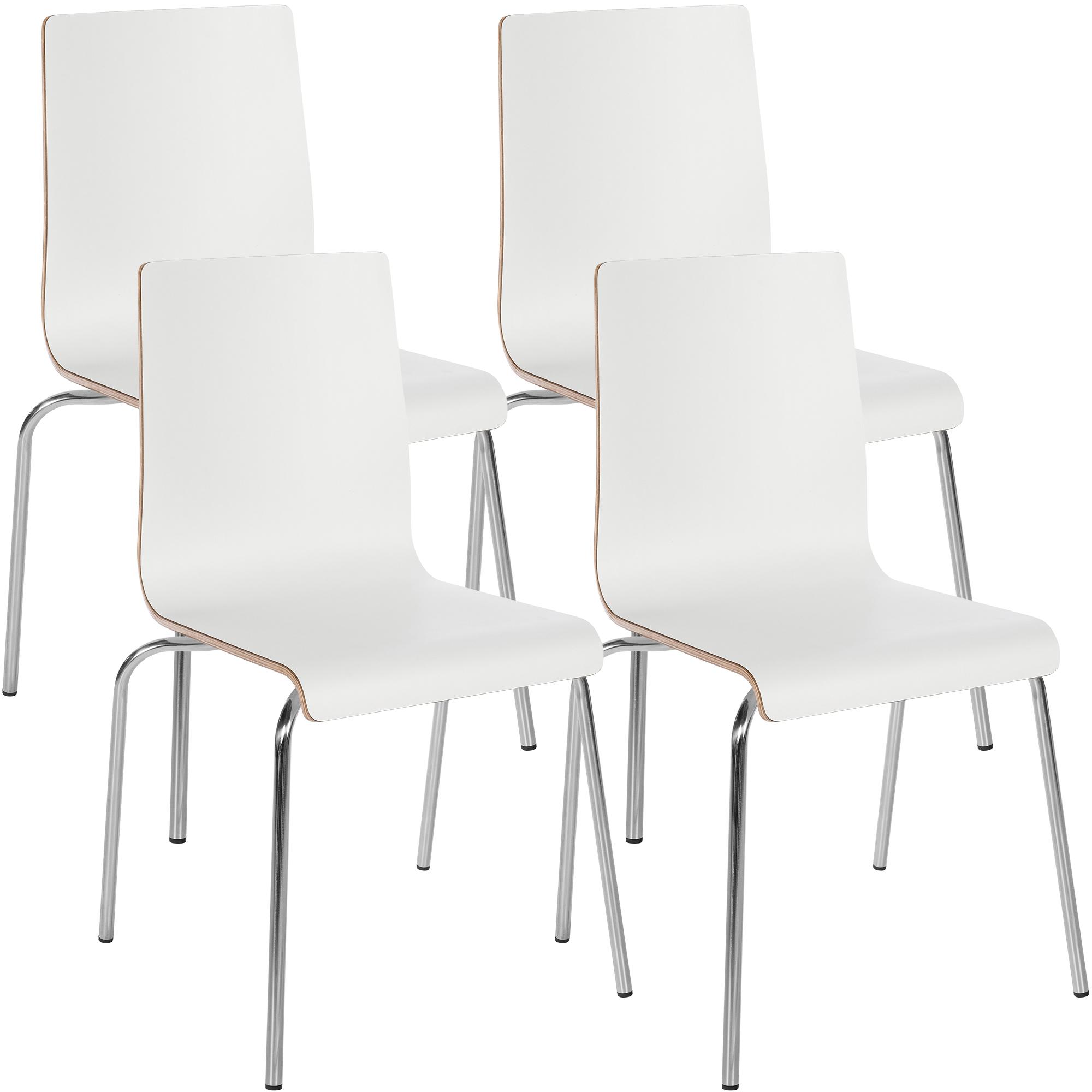 4er Set Besucherstuhl Gahanna