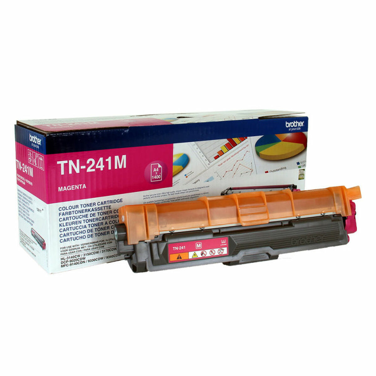 Toner Originale Brother Nero Magenta