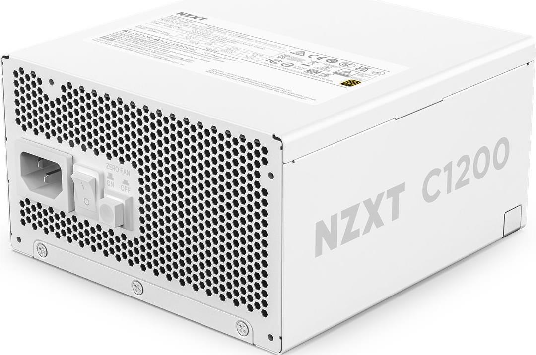 Nzxt C-Series C1200 - Netzteil (intern) - Atx12v 3.1/ Eps12v 2.92 - 80 Plus Gold - Wechselstrom 100-240 V - 1200 Watt - Aktive Pfc - Europa - Mattes