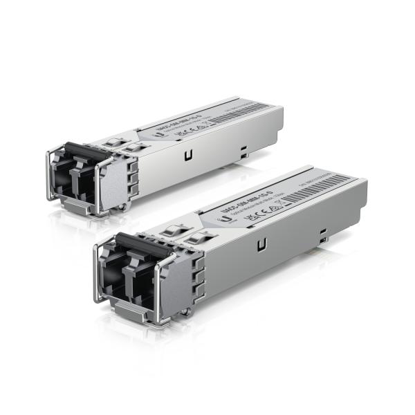 Ubiquiti UacC-OM-MM-1G-D-20 Modulo Del Ricetrasmettitore Di Rete Fibra Ottica 1250 Mbit/s Sfp 850 Nm (1 Gbps MultI-Mode Optical - Warranty: 24m)