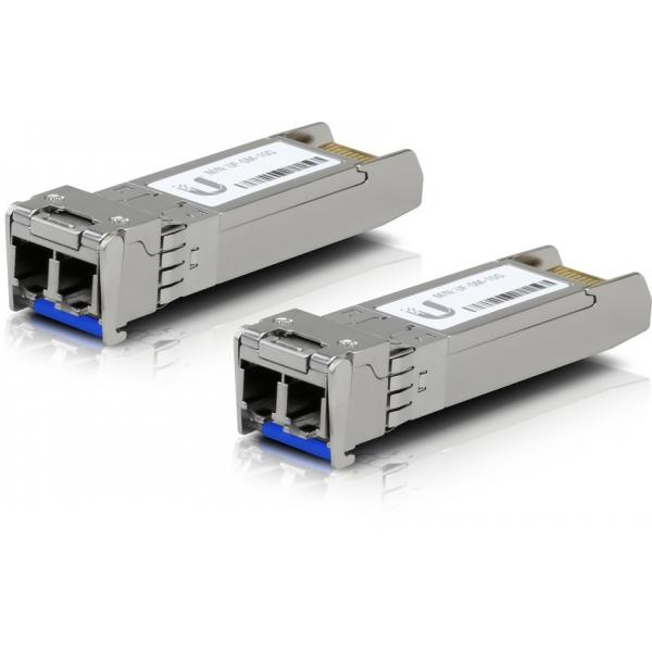 Ubiquiti UacC-OM-SM-10G-D-2 Modulo Del Ricetrasmettitore Di Rete Fibra Ottica 10000 Mbit/s Sfp+ 1310 Nm (ubiquiti Ufiber Sfp+ SinglE-Mode Fiber Modul