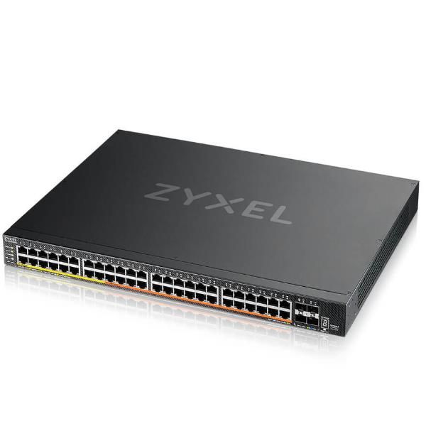 Zyxel Xmg2230-52hp Gestito L2/l3 2.5g Ethernet [100/1000/2500] Supporto Power Over Ethernet [poe] 1u Nero (zyxel Xmg2230-52hp L3 Access Switch 16x 2.
