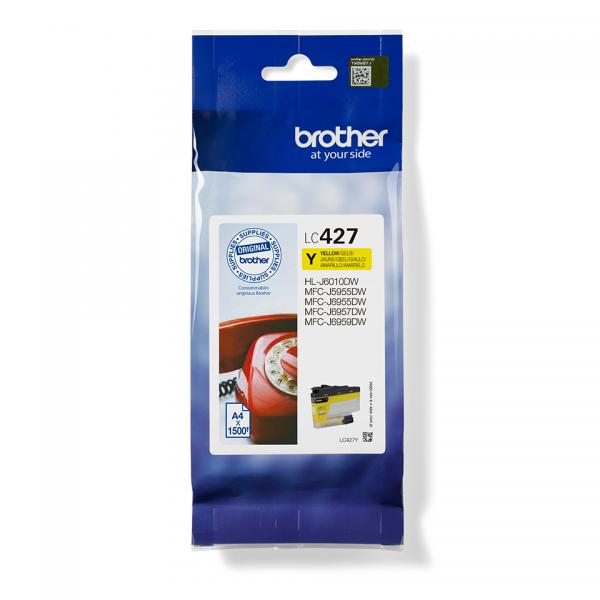 Brother Lc427y - Giallo - Originale - Cartuccia D'inchiostro
