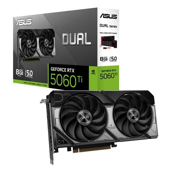 Asus Dual Geforce Rtx 5060 Ti 8gb - Grafikkarte - Image 3