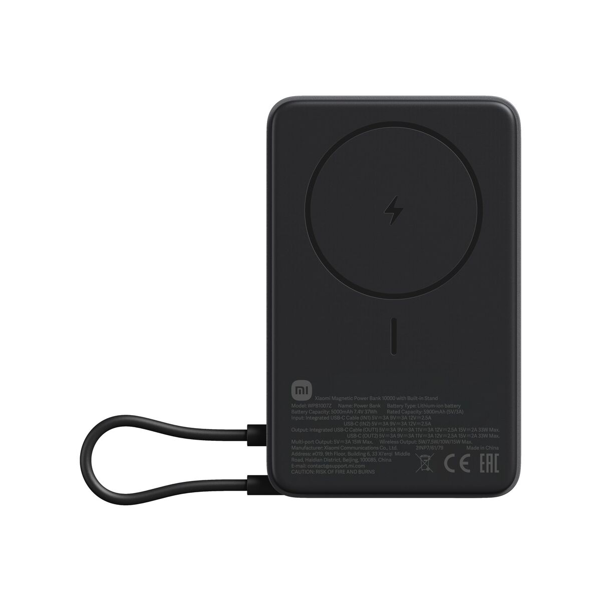 Powerbank Xiaomi Grigio