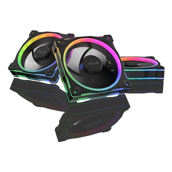 Asus Prime Mr120 Fan Argb Black 3in1 Case Per Computer Ventilatore 12 Cm Nero (asus Prime Mr120 Fans 3pk)