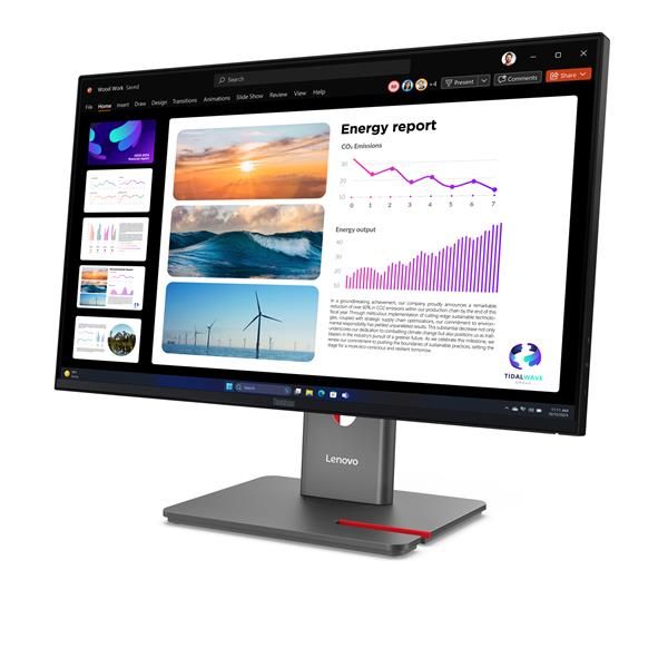 Lenovo Thinkvision P24Q-40 Monitor (lenovo Thinkvision P24Q-40 Qhd/ips/dp Monitor. Warranty: 3yr Ccr)