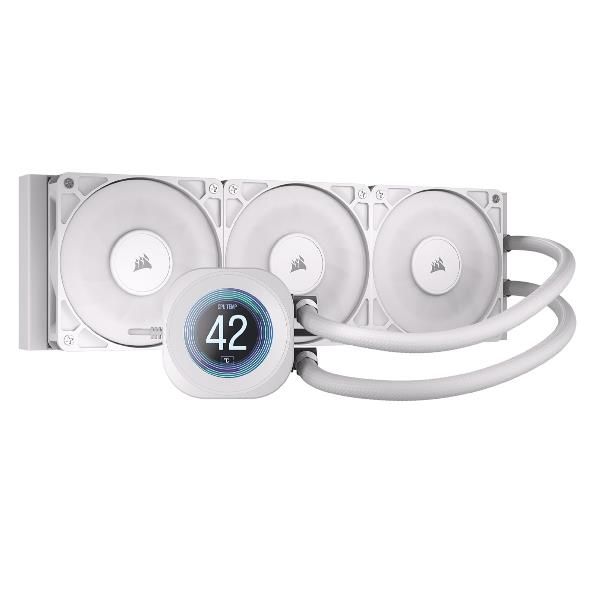 Corsair Nautilus 360 Rs Processore Raffreddatore Di Liquidi Tutto In Uno 12 Cm Bianco (corsair Nautilus 360 Rs Lcd Cooler)