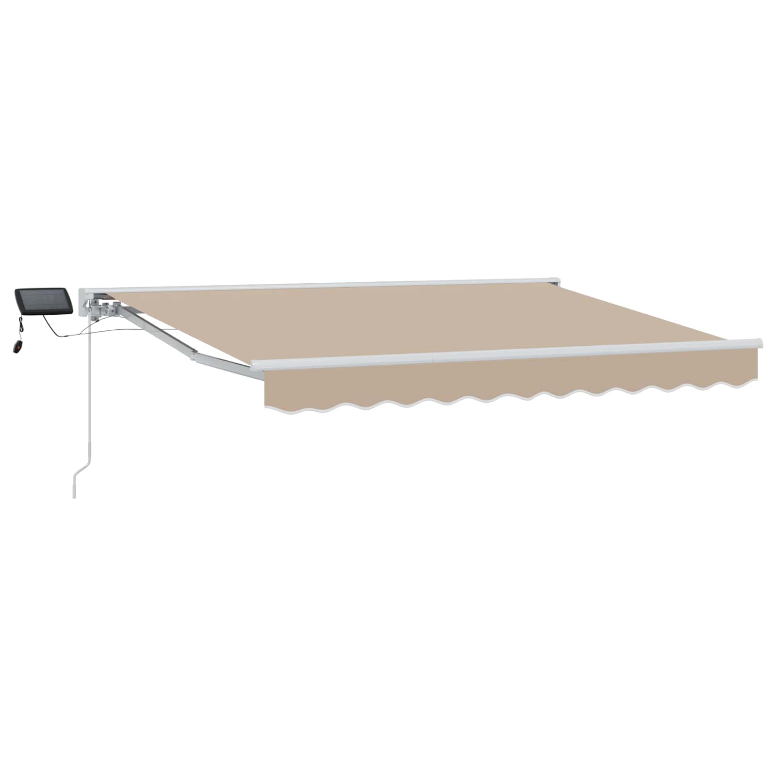 Cornice Per Tenda Manuale Con Led Beige 2,5 X 2 M