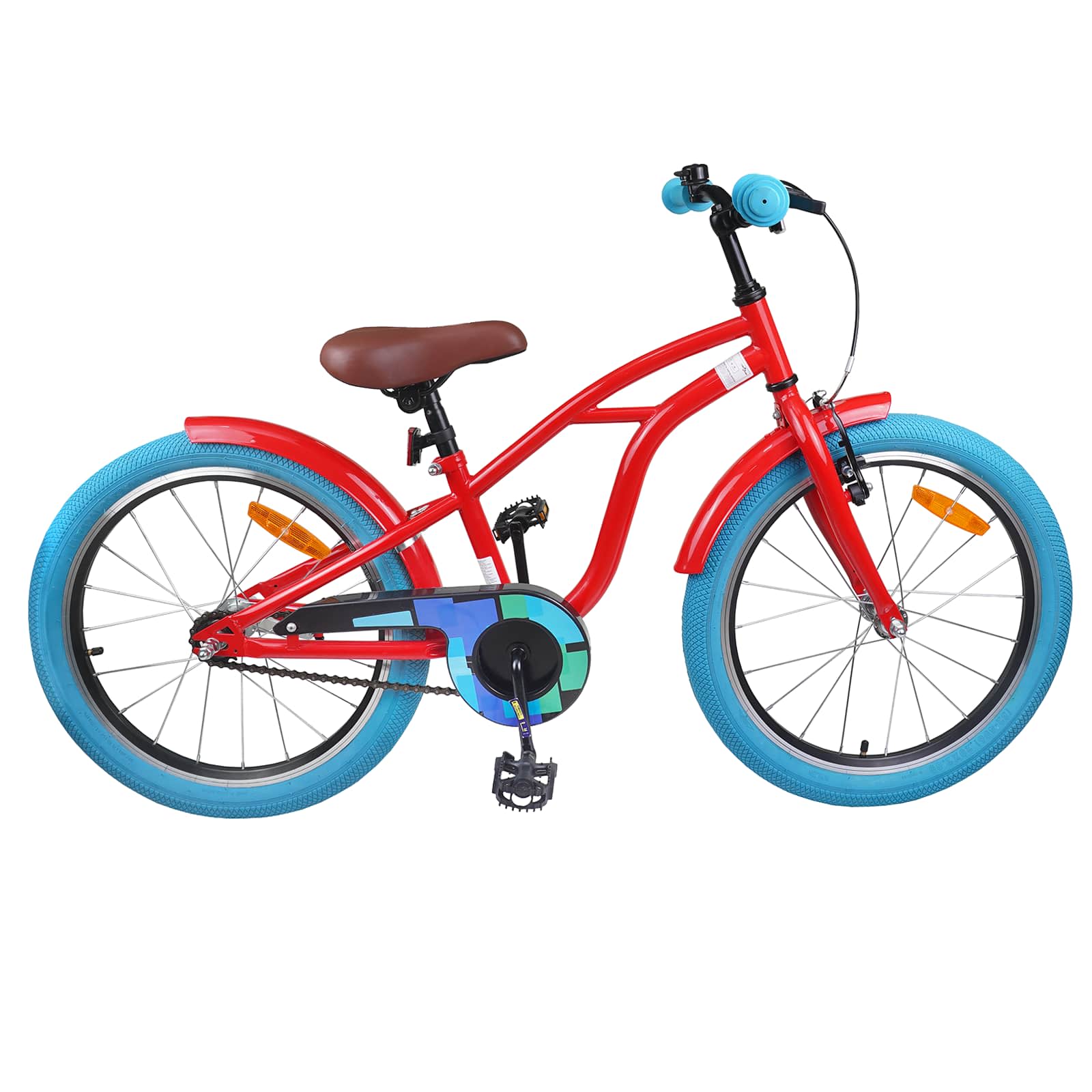 Bicicletta Per Bambini 18 Pollici Per Bambini Dai 5 Ai 7 Anni