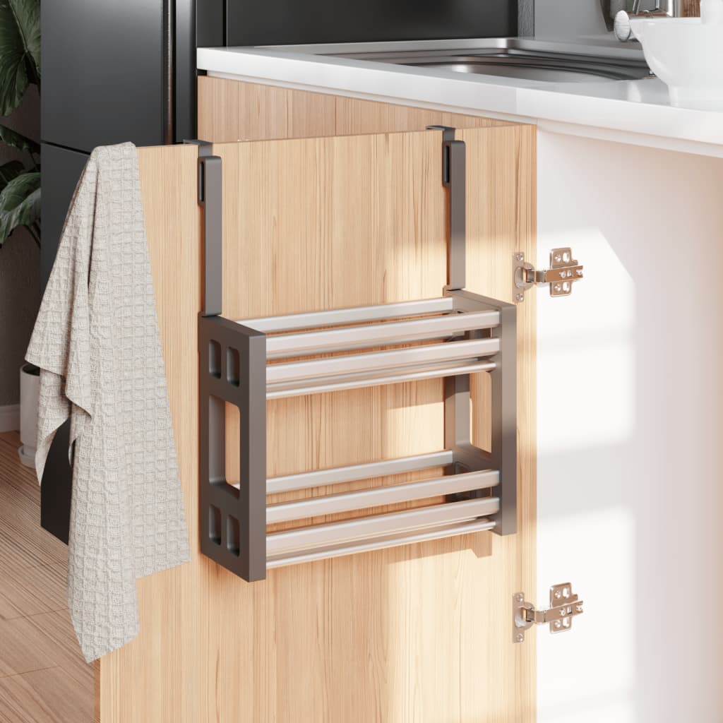 Organizer Sotto Lavello 34x12x26 Cm In Alluminio